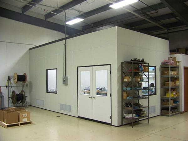 Once-Thru Modular Cleanroom