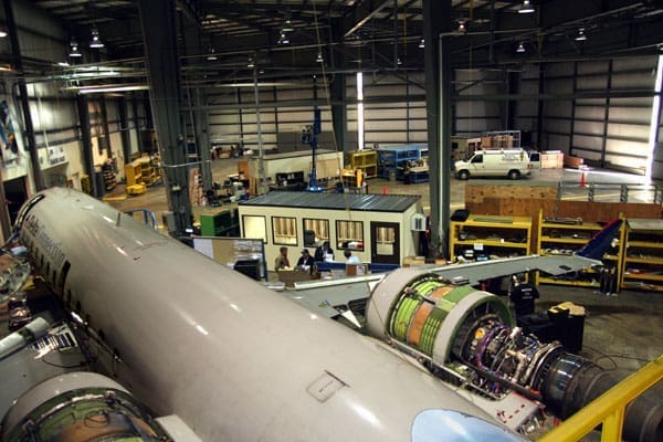 Aviation Hangar Inventory Control Rooms
