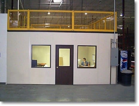 Office with Roof Designed for 100 pounds/sq. ft. Storage