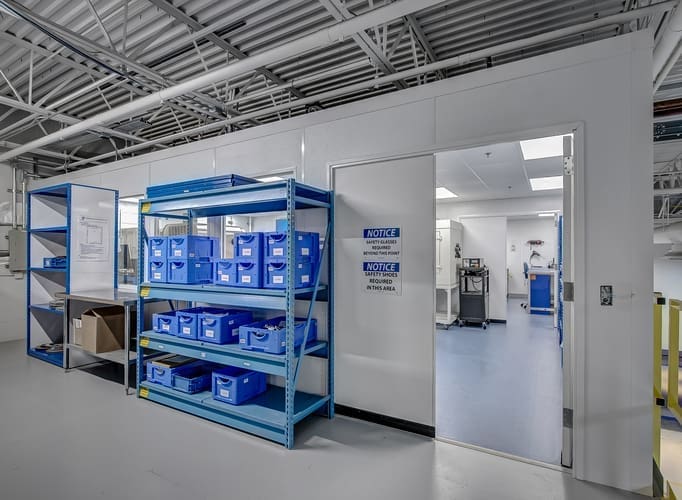 Laboratory With Multiple Rooms