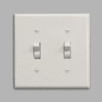 2-gang light switch